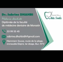 Dr Sabrine DHAHBI
